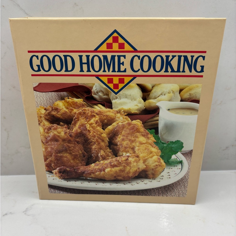 Vintage Good Home Cooking Recipe Book and Binder for Your Recipes 1985